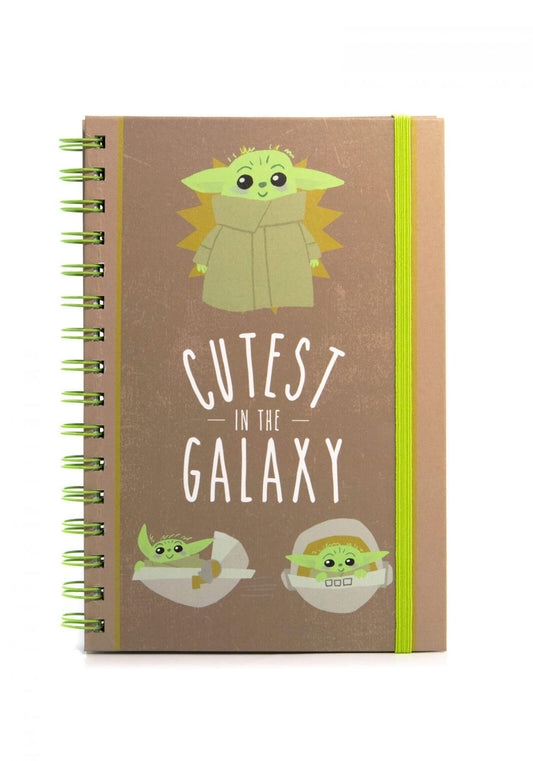 The Mandalorian Cutest In The Galaxy Journal Movie Notebook 210x141 mm - ScentiMelti Home Fragrance, Beauty & Gifts UK