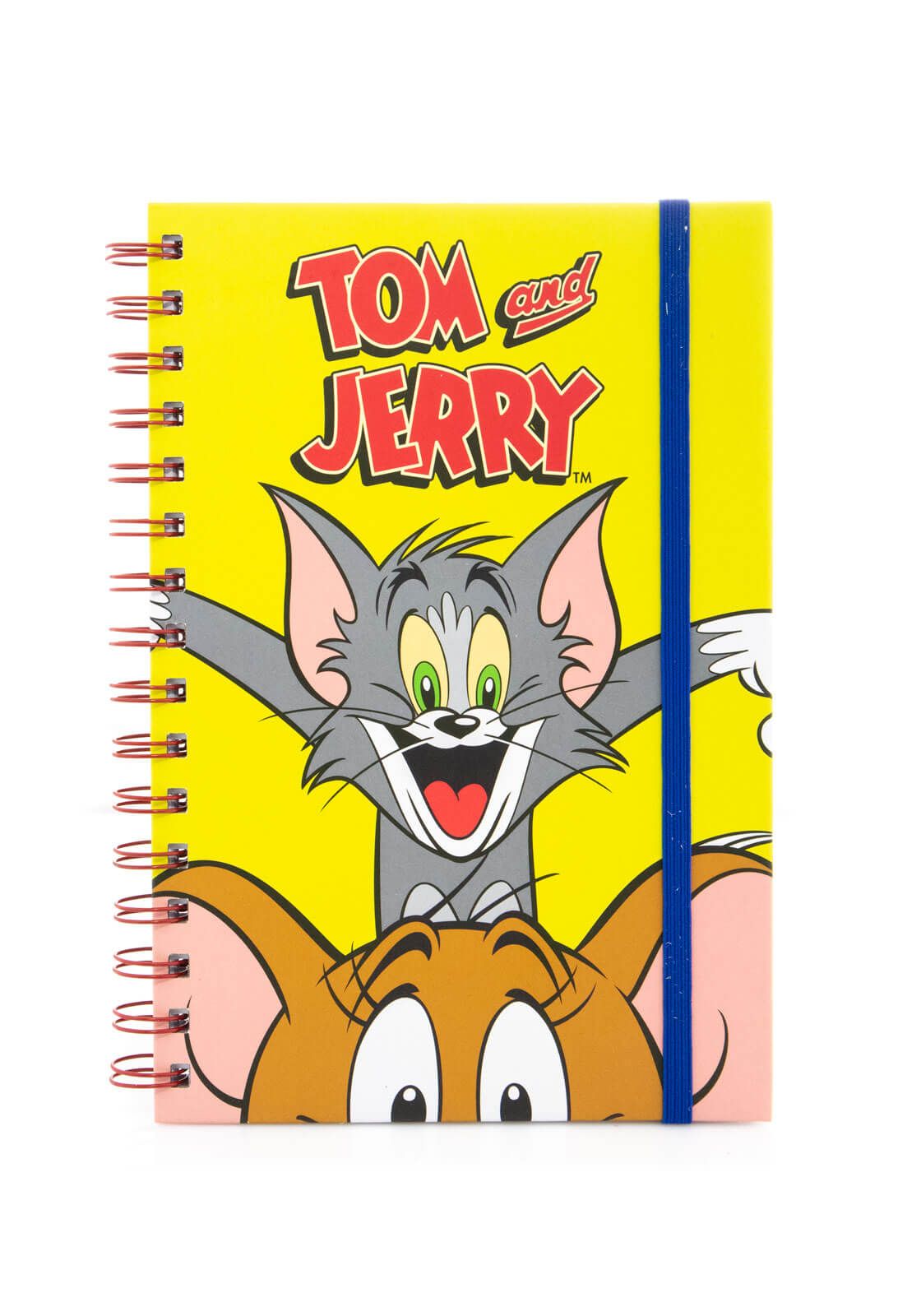 Tom and Jerry Hardcover A5 lined Journal Animated Movie Notebook 210x141 mm - ScentiMelti Home Fragrance, Beauty & Gifts UK