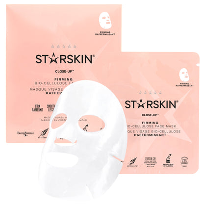 STARSKIN Close-Up™ Coconut Bio-Cellulose Second Skin Firming Face Mask - ScentiMelti Home Fragrance, Beauty & Gifts UK