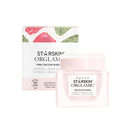 STARSKIN Orglamic Pink Cactus Pudding 50ml, Hydrate + Glow All Day - ScentiMelti  STARSKIN Orglamic Pink Cactus Pudding 50ml, Hydrate + Glow All Day