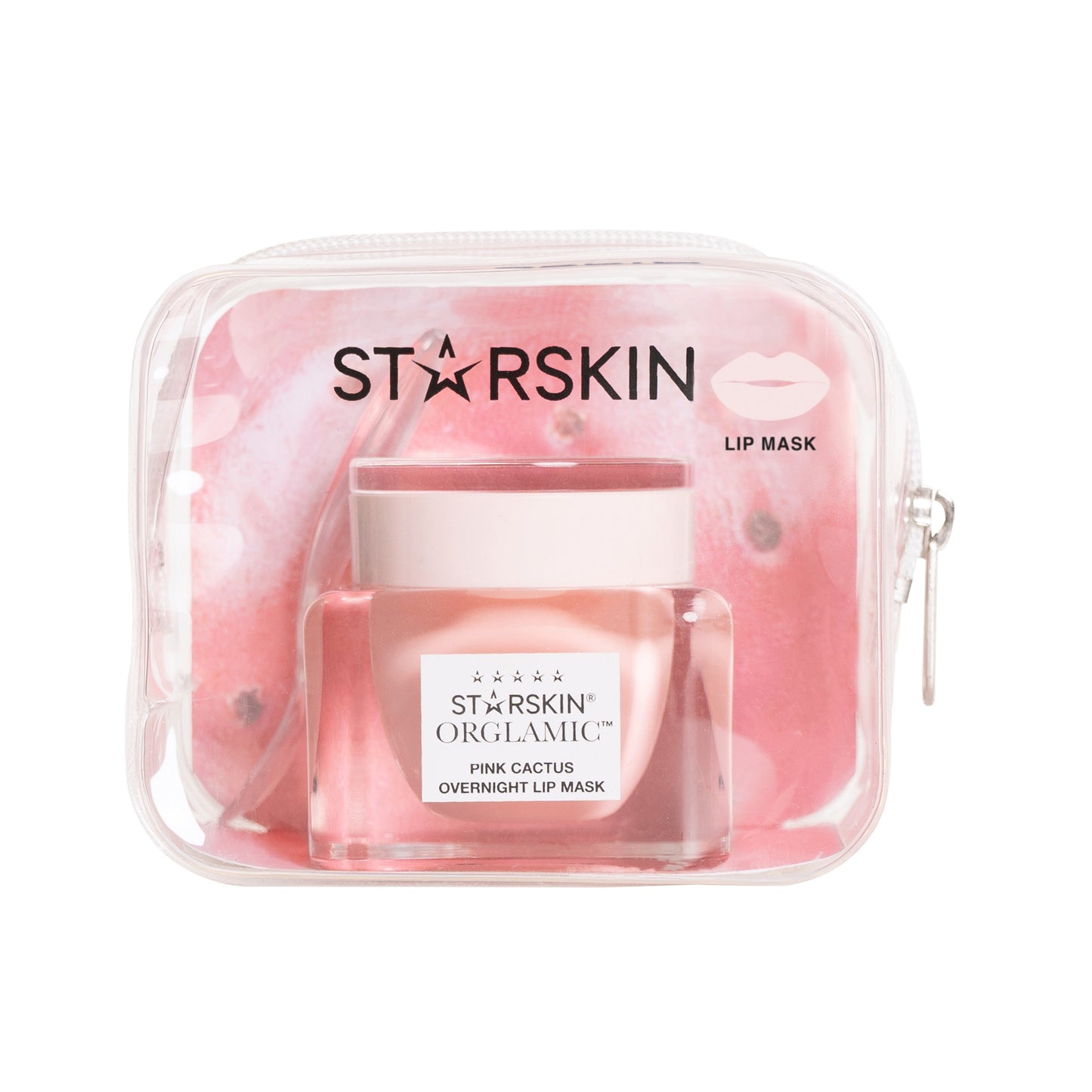 STARSKIN ORGLAMIC™ PINK CACTUS OVERNIGHT LIP MASK 15ml Nourishing Mask - ScentiMelti Home Fragrance, Beauty & Gifts UK