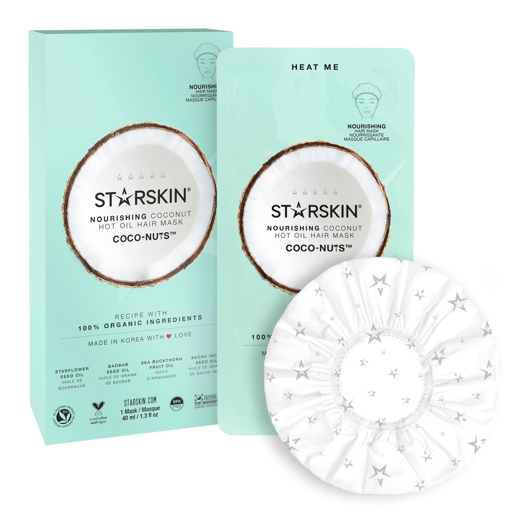 STARSKIN Coco-Nuts Nourishing Hot Oil Hair Mask - ScentiMelti Home Fragrance, Beauty & Gifts UK