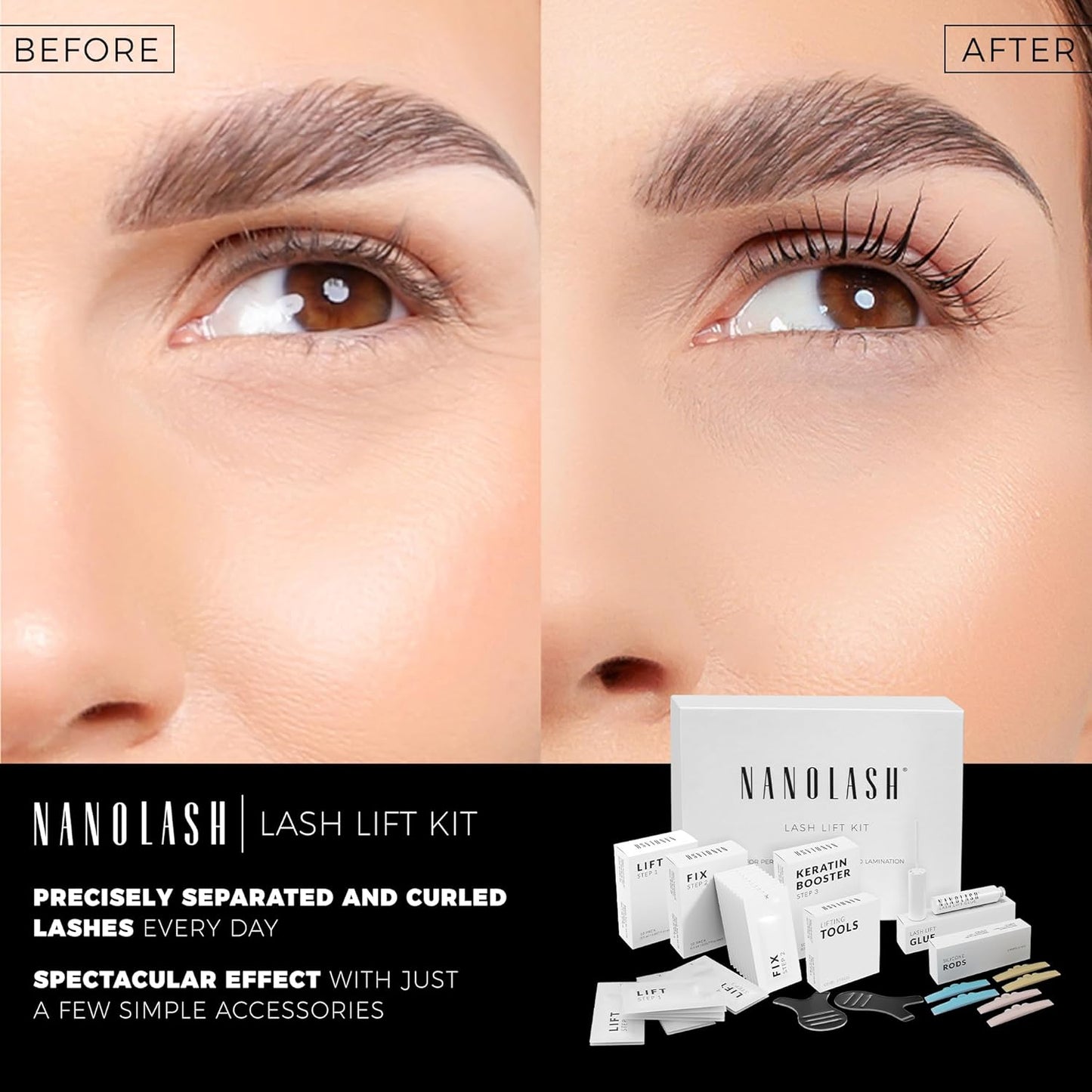 Nanolash Step 2 Fix 10 sachets - lash lift and lamination neutralizer Beauty Goddess ScentiMelti Wax Melts