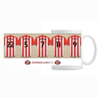 Personalised Sunderland Athletic Fotball Club Dressing Room Mug Gifts Finder ScentiMelti Wax Melts