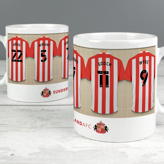 Personalised Sunderland Athletic Fotball Club Dressing Room Mug Gifts Finder ScentiMelti Wax Melts