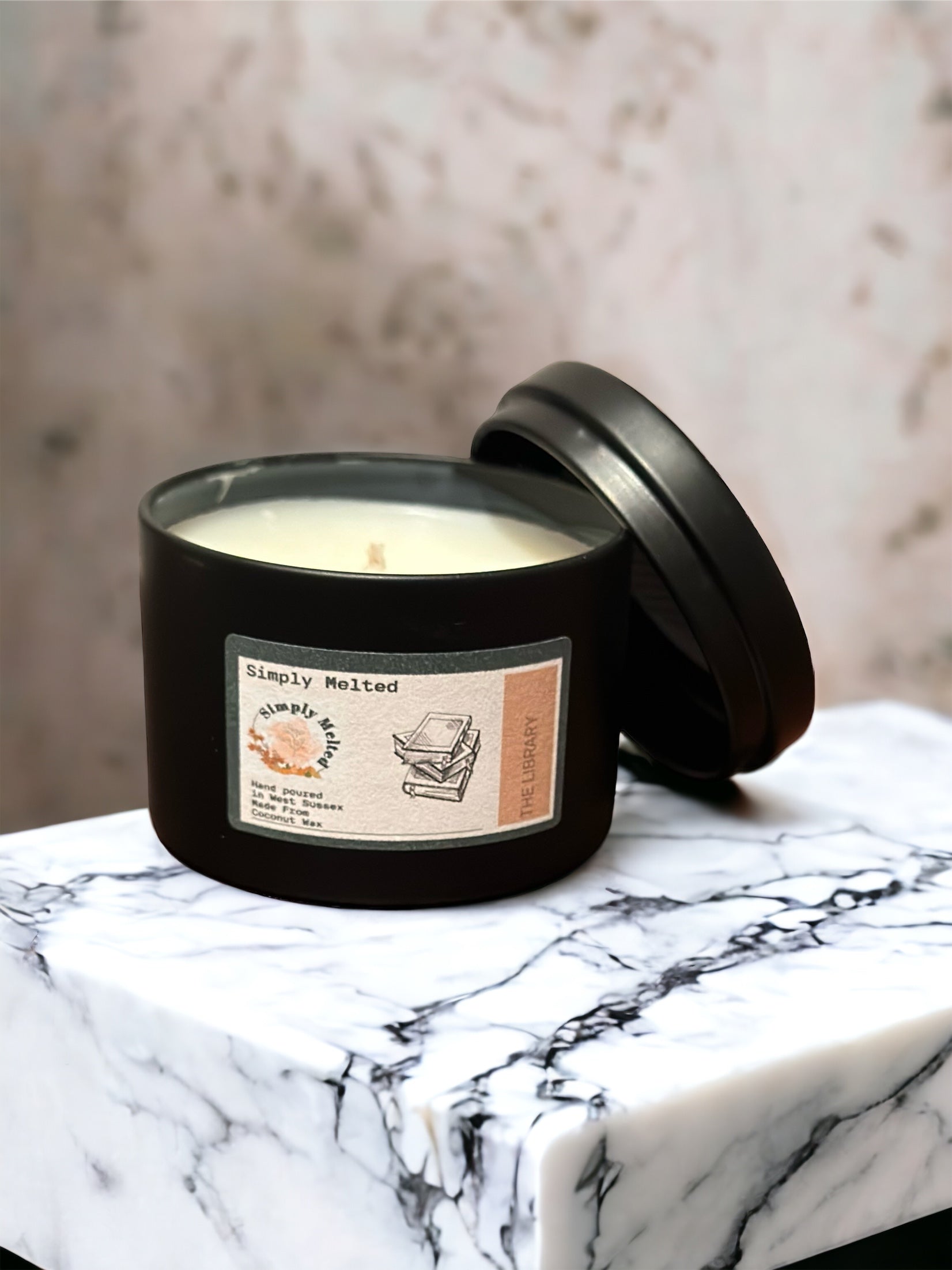 The Library Candle - ScentiMelti Home Fragrance, Beauty & Gifts UK