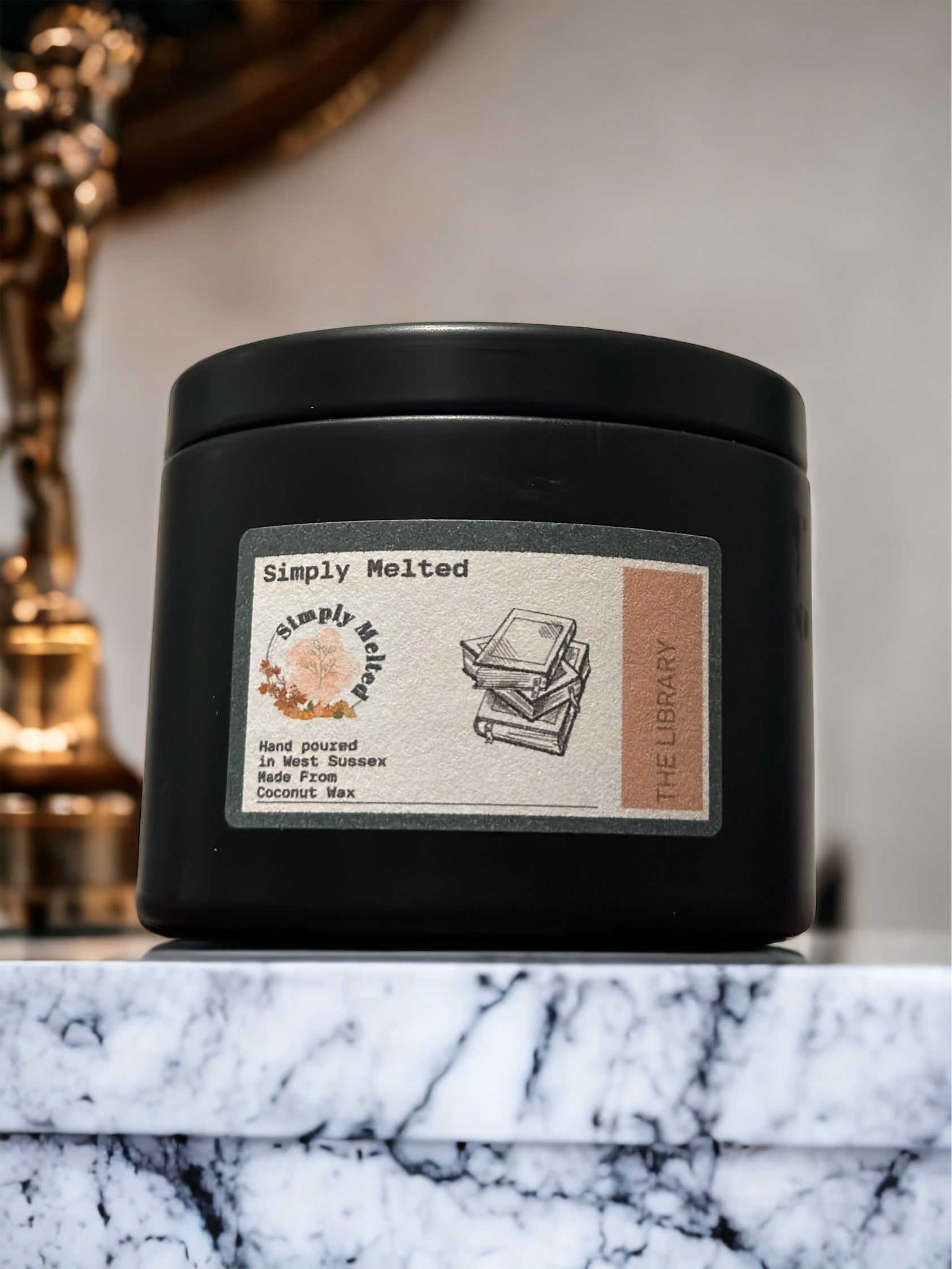 The Library Candle - ScentiMelti Home Fragrance, Beauty & Gifts UK