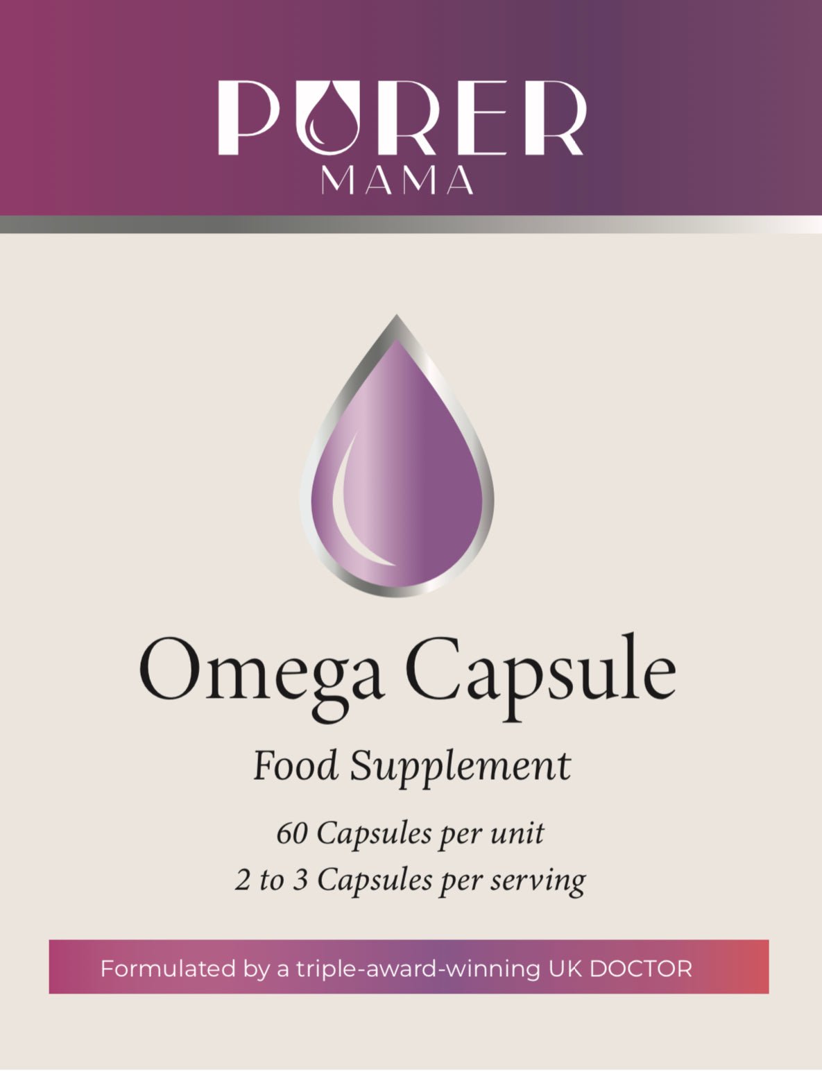 The Omega Capsule | Pregnancy & Post-Natal Vitamins - ScentiMelti Home Fragrance, Beauty & Gifts UK