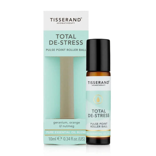 Tisserand Total De-stress Pulse Point Roller Ball - ScentiMelti Home Fragrance, Beauty & Gifts UK