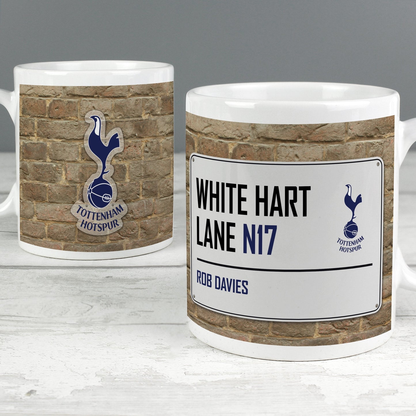 Tottenham Hotspur Street Sign Mug Gifts Finder ScentiMelti Wax Melts