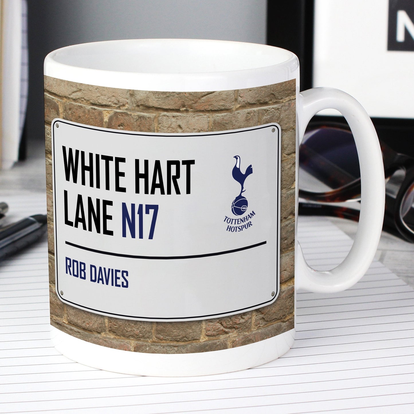 Tottenham Hotspur Street Sign Mug Gifts Finder ScentiMelti Wax Melts