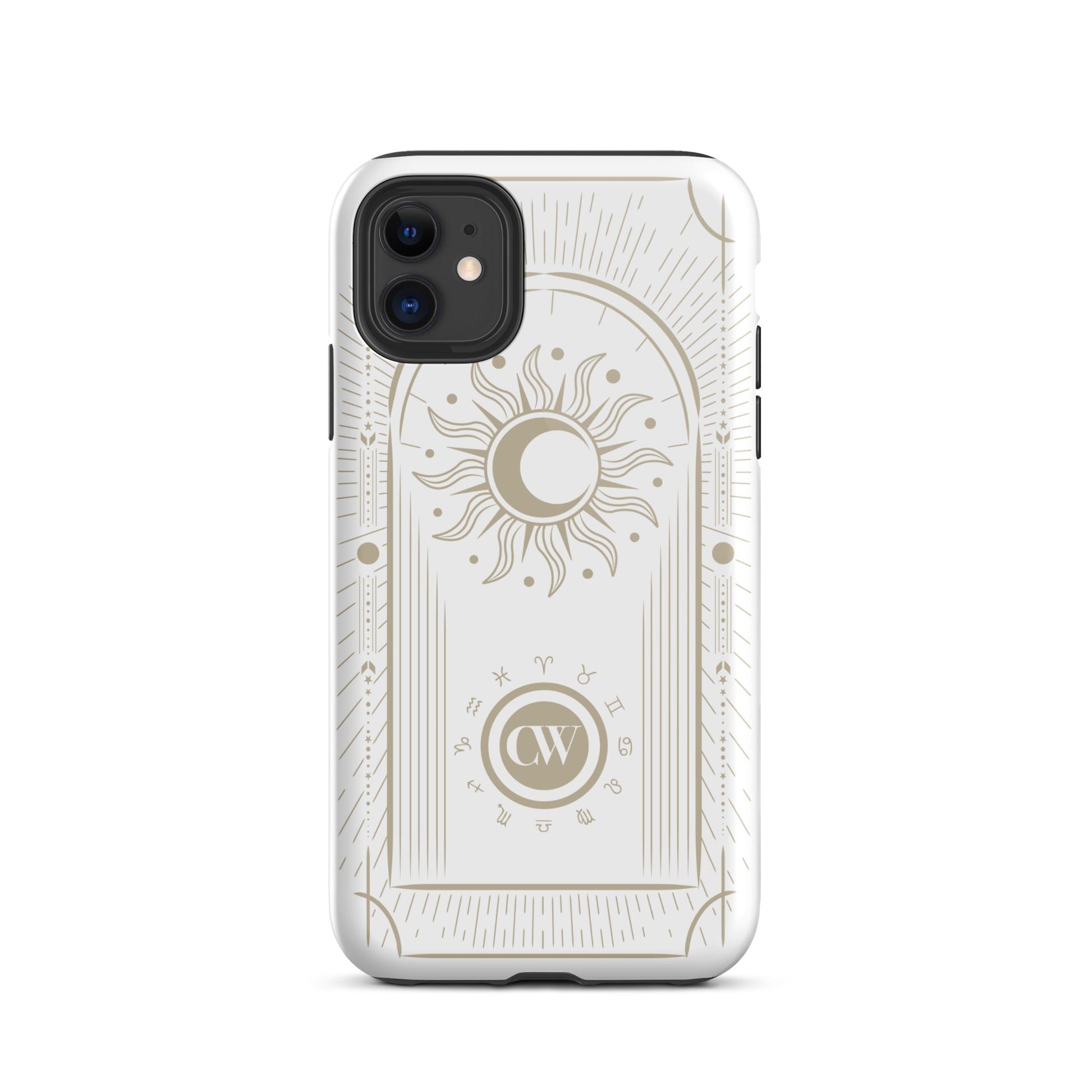 Tarot iPhone Case - Crisp White Celestial Watches ScentiMelti Wax Melts