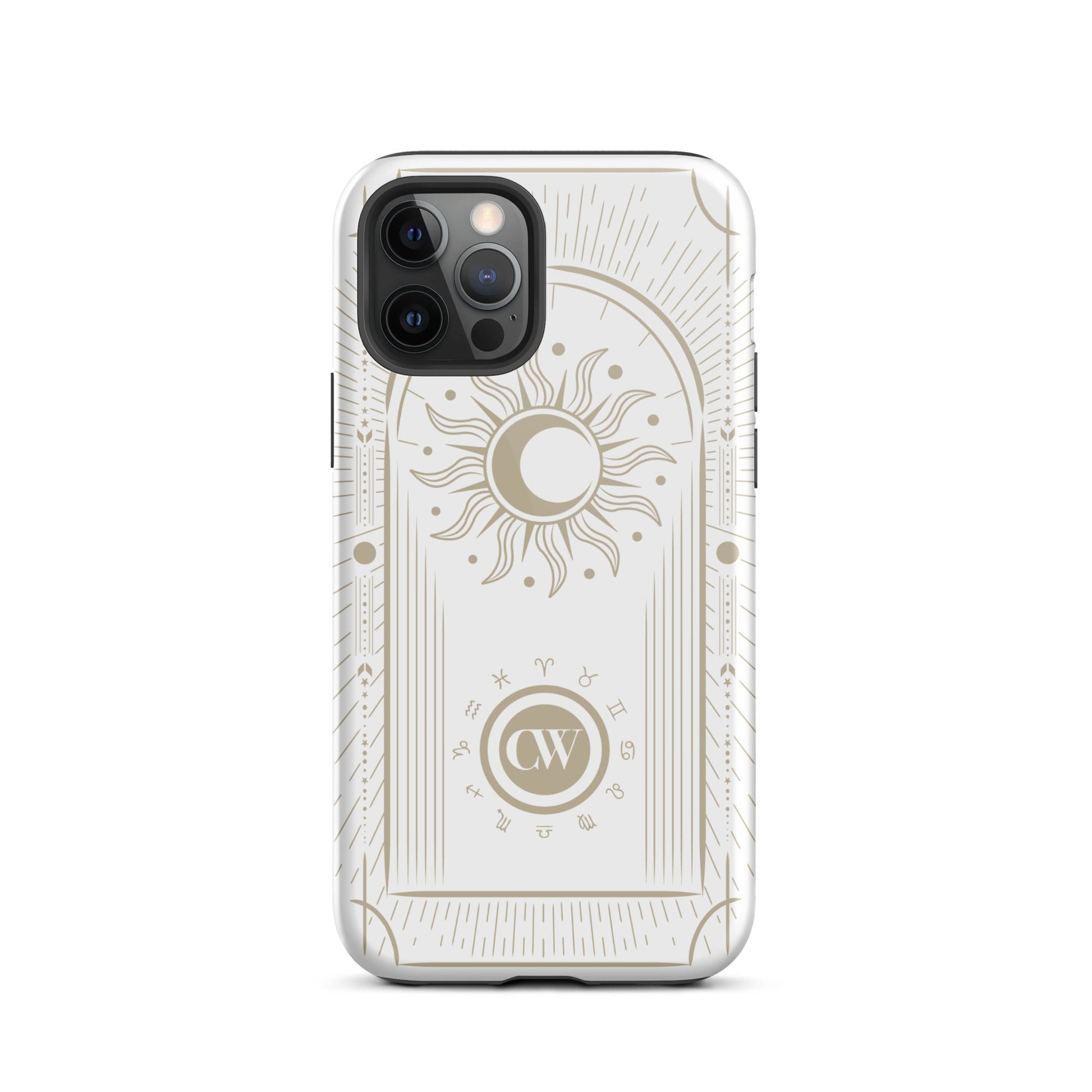 Tarot iPhone Case - Crisp White Celestial Watches ScentiMelti Wax Melts