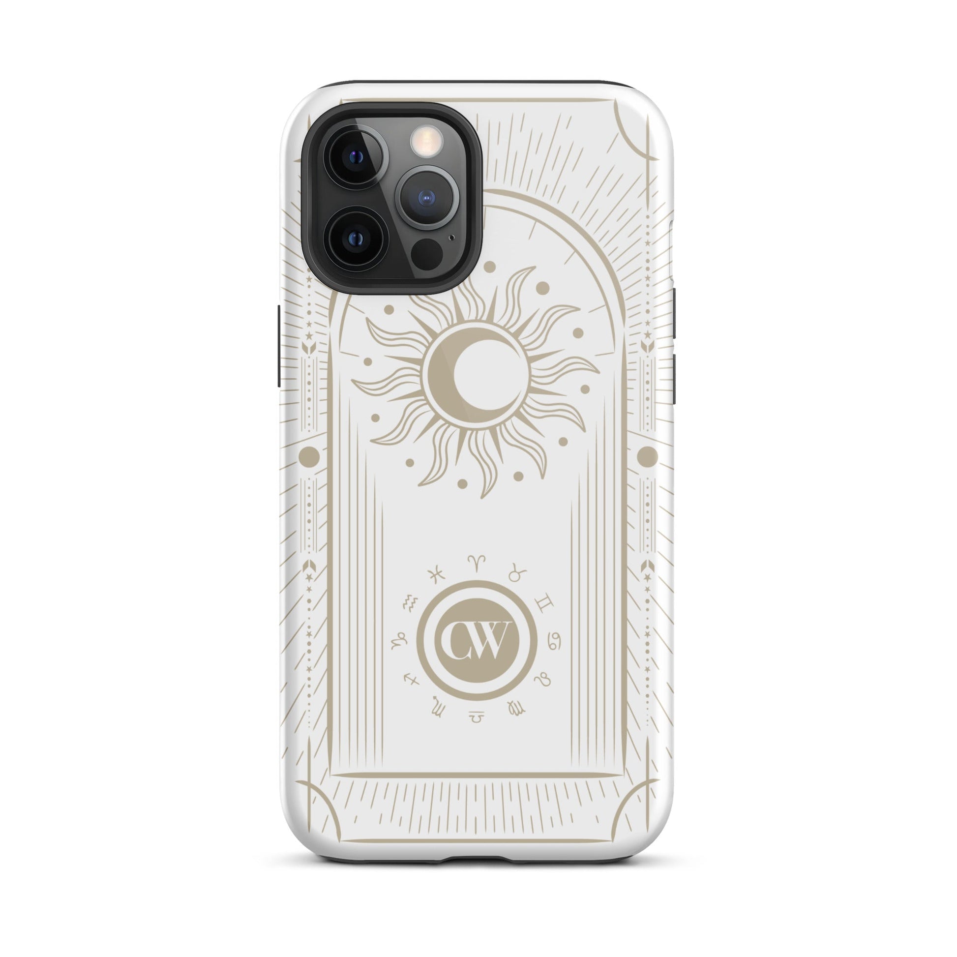 Tarot iPhone Case - Crisp White Celestial Watches ScentiMelti Wax Melts