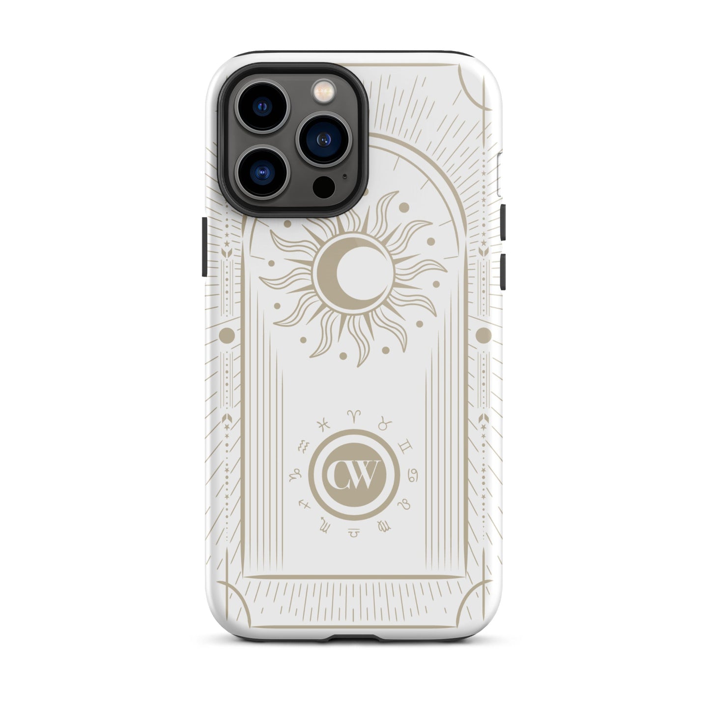 Tarot iPhone Case - Crisp White Celestial Watches ScentiMelti Wax Melts