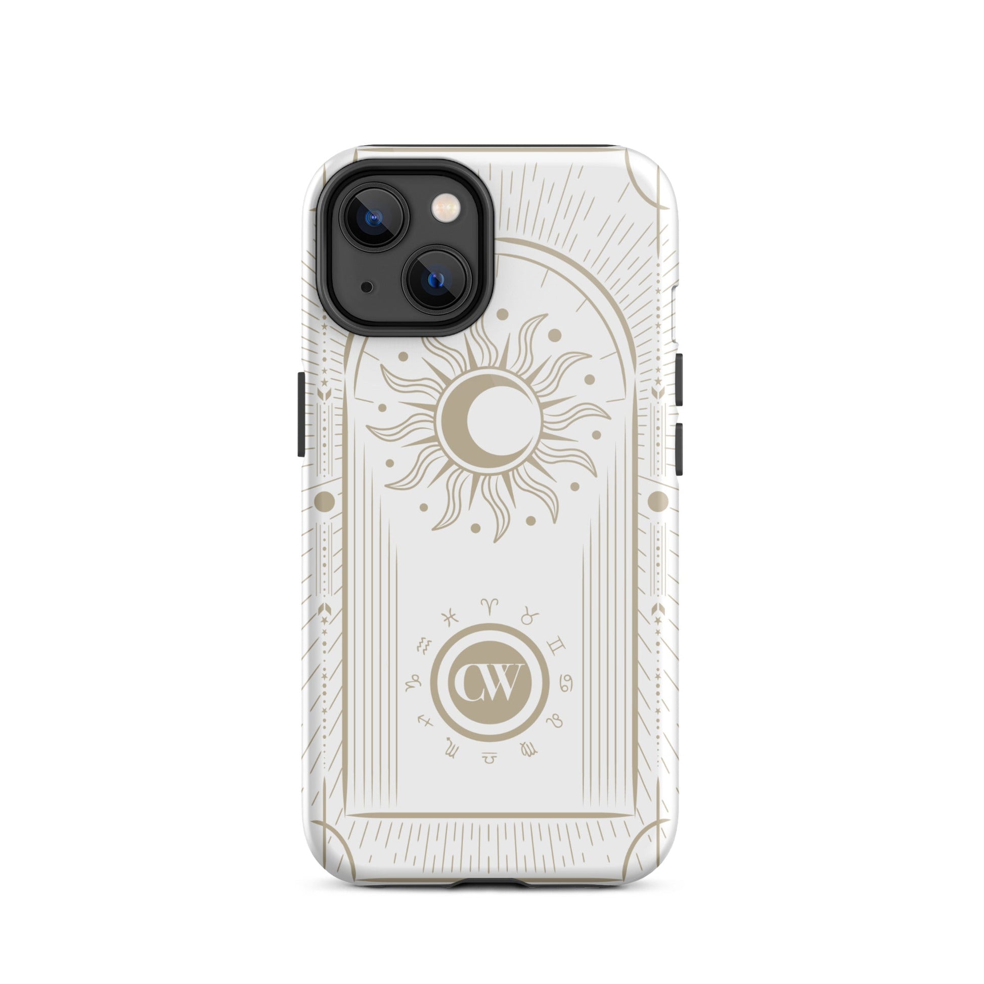 Tarot iPhone Case - Crisp White Celestial Watches ScentiMelti Wax Melts