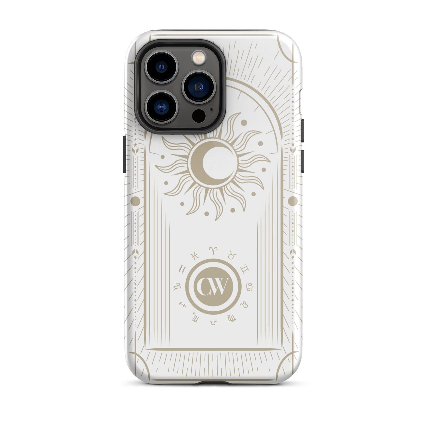 Tarot iPhone Case - Crisp White Celestial Watches ScentiMelti Wax Melts