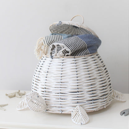 Turtle Rattan Storage Basket www.ellajames.co.uk ScentiMelti Wax Melts