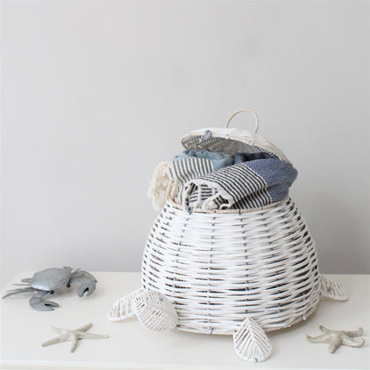 Turtle Rattan Storage Basket www.ellajames.co.uk ScentiMelti Wax Melts