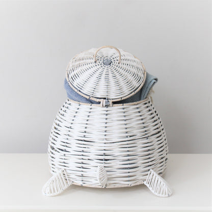 Turtle Rattan Storage Basket www.ellajames.co.uk ScentiMelti Wax Melts