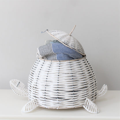 Turtle Rattan Storage Basket www.ellajames.co.uk ScentiMelti Wax Melts