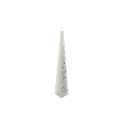 33cm White Christmas Advent Candle - ScentiMelti  33cm White Christmas Advent Candle