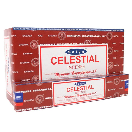 12 Packs of Celestial Incense Sticks by Satya - ScentiMelti  12 Packs of Celestial Incense Sticks by Satya