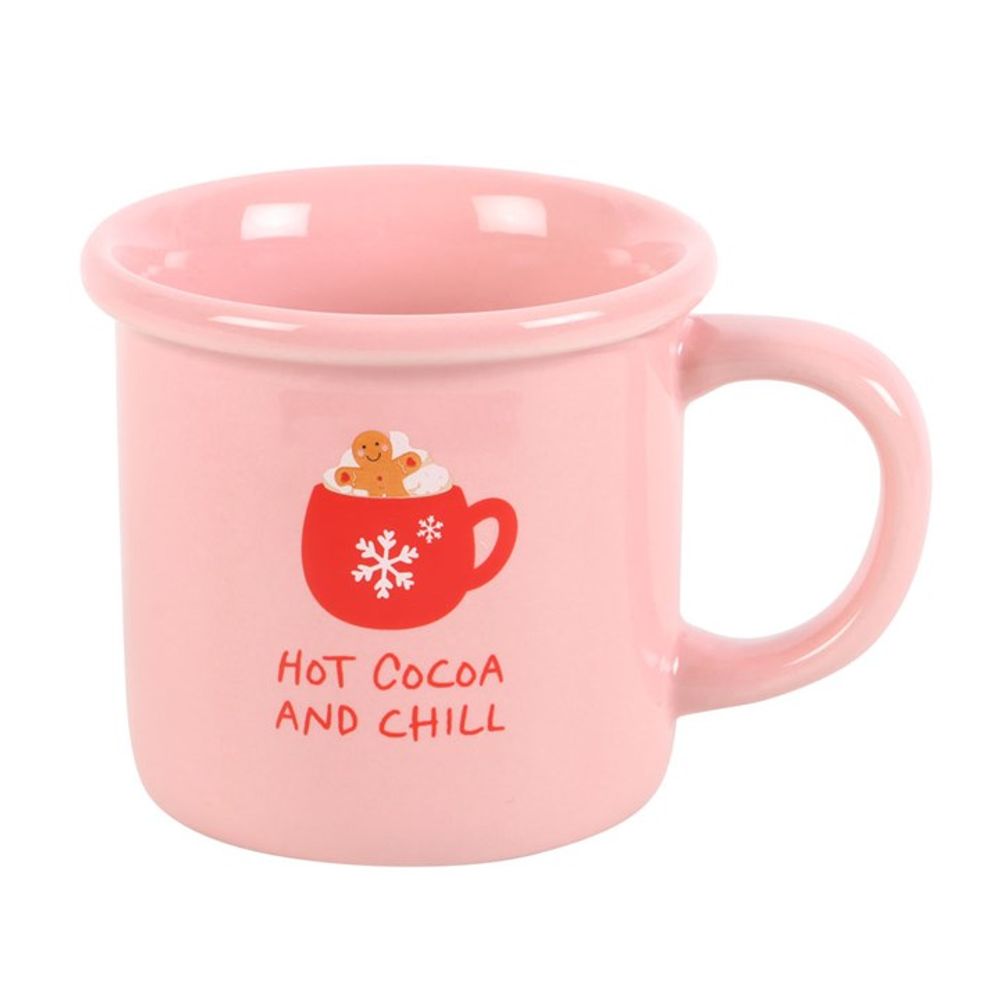 Pink Hot Cocoa and Chill Mug - ScentiMelti  Pink Hot Cocoa and Chill Mug