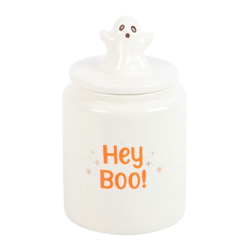 Hey Boo Ghost Storage Jar - ScentiMelti  Hey Boo Ghost Storage Jar