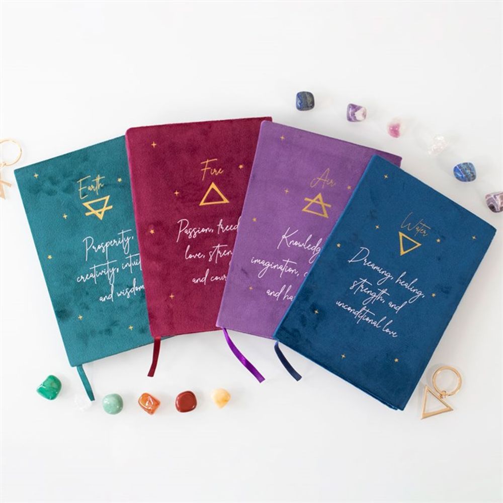 Air Element Velvet A5 Notebook - ScentiMelti  Air Element Velvet A5 Notebook