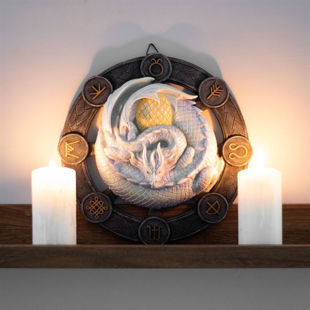 Ostara Dragon Resin Wall Plaque by Anne Stokes - ScentiMelti  Ostara Dragon Resin Wall Plaque by Anne Stokes