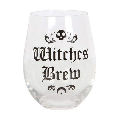 Witches Brew Stemless Wine Glass - ScentiMelti  Witches Brew Stemless Wine Glass