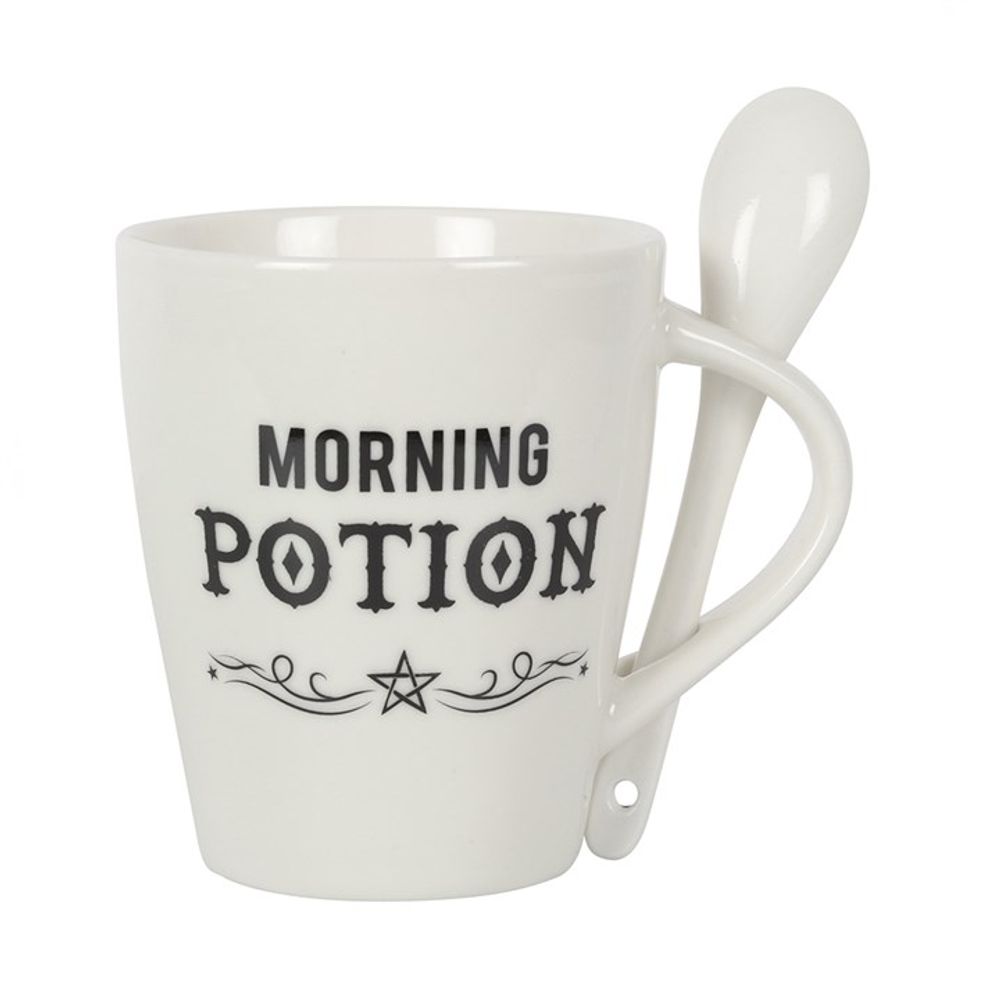 Morning Potion Mug and Spoon Set - ScentiMelti  Morning Potion Mug and Spoon Set