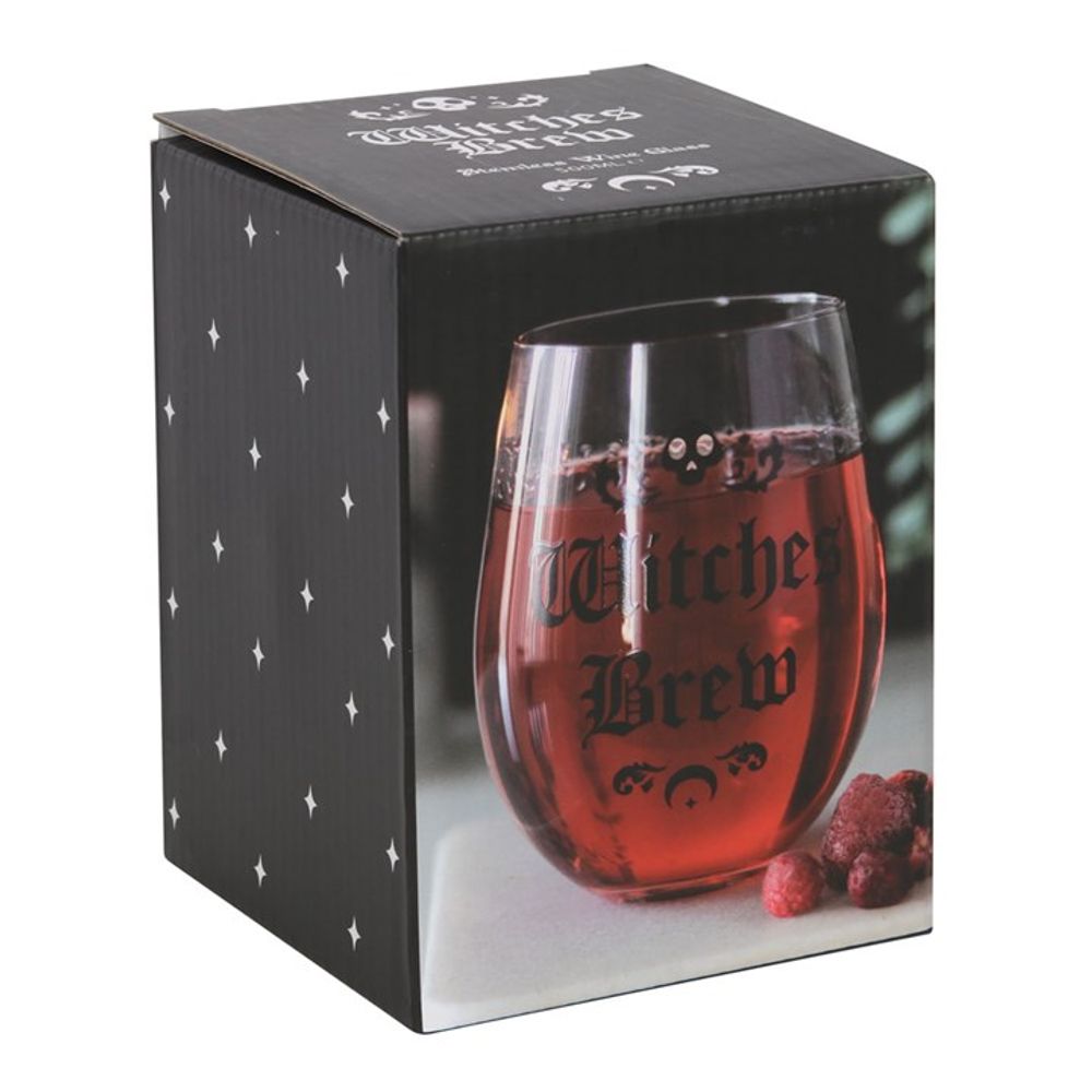 Witches Brew Stemless Wine Glass - ScentiMelti  Witches Brew Stemless Wine Glass