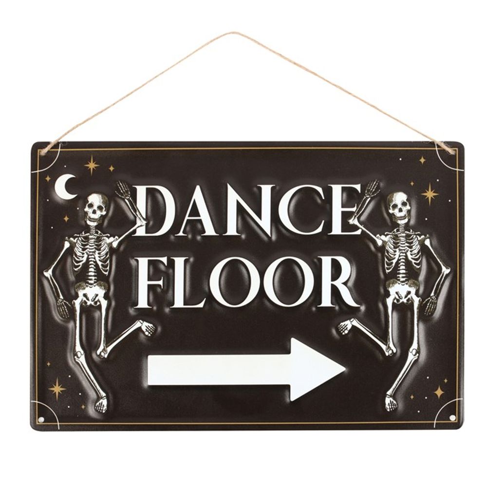 Dance Floor Hanging Metal Sign - ScentiMelti  Dance Floor Hanging Metal Sign