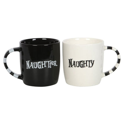 Naughty & Naughtier Couples Mug Set - ScentiMelti  Naughty & Naughtier Couples Mug Set