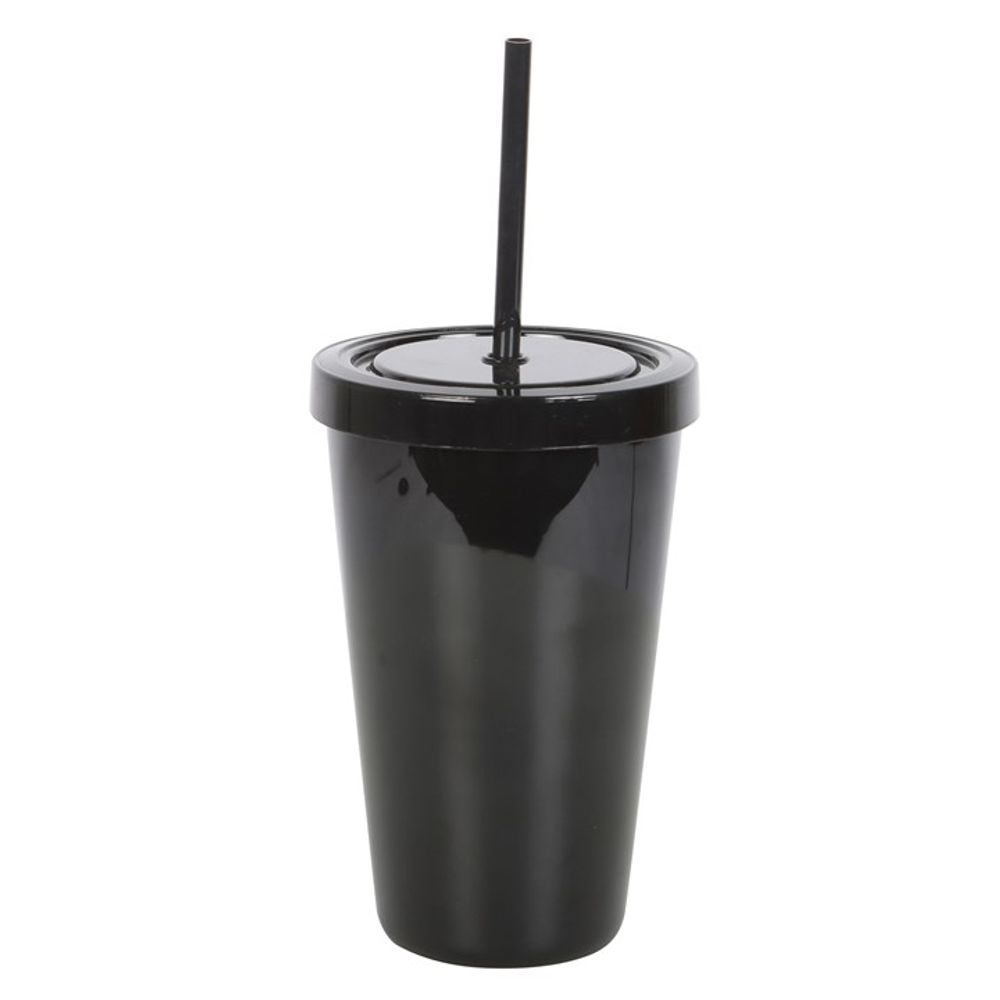 Goth Juice Plastic Tumbler with Straw - ScentiMelti  Goth Juice Plastic Tumbler with Straw