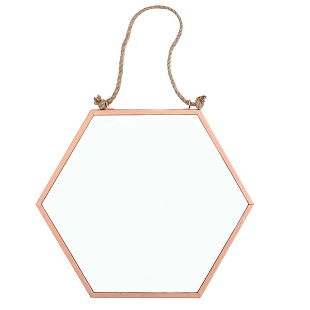 Small Geometric Mirror - ScentiMelti  Small Geometric Mirror