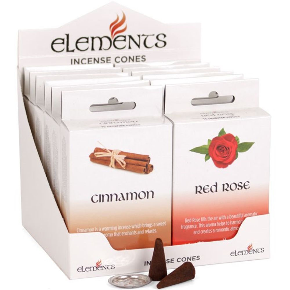 Set of 12 Packets of Elements Incense Cones Mixed Fragrances - ScentiMelti  Set of 12 Packets of Elements Incense Cones Mixed Fragrances