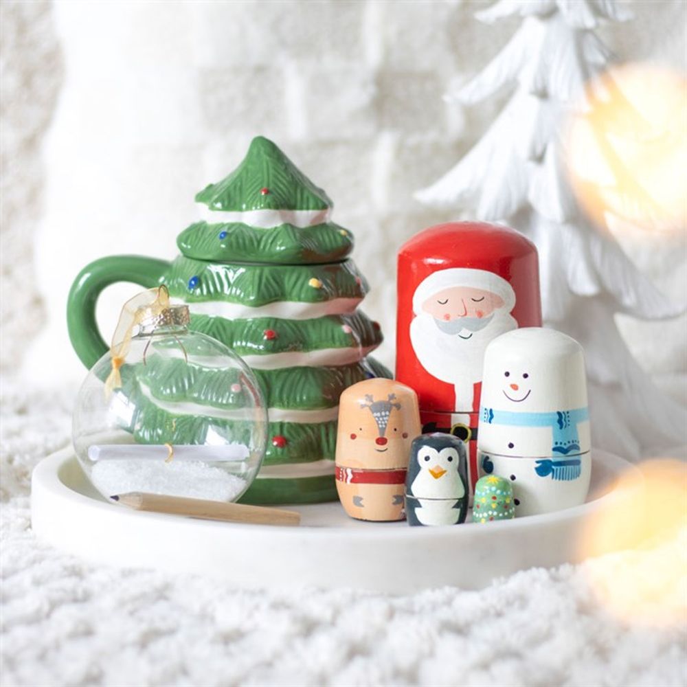 Green Christmas Tree Shaped Mug - ScentiMelti  Green Christmas Tree Shaped Mug