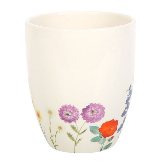 Wildflower Ceramic Plant Pot - ScentiMelti Home Fragrance, Beauty & Gifts UK