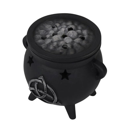 Triquetra Cauldron Incense Cone Holder - ScentiMelti  Triquetra Cauldron Incense Cone Holder