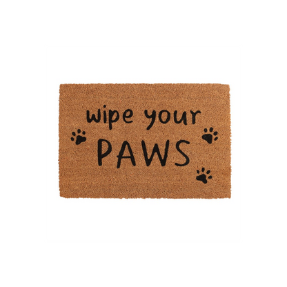 Natural Wipe Your Paws Door Mat - ScentiMelti  Natural Wipe Your Paws Door Mat