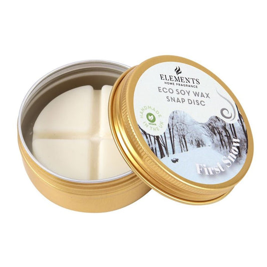 First Snow Soy Wax Snap Disc - ScentiMelti Home Fragrance, Beauty & Gifts UK