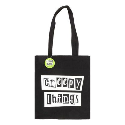 Creepy Things Polycotton Tote Bag - ScentiMelti  Creepy Things Polycotton Tote Bag