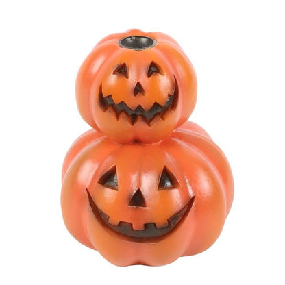 Stacked Pumpkins Backflow Incense Burner - ScentiMelti  Stacked Pumpkins Backflow Incense Burner