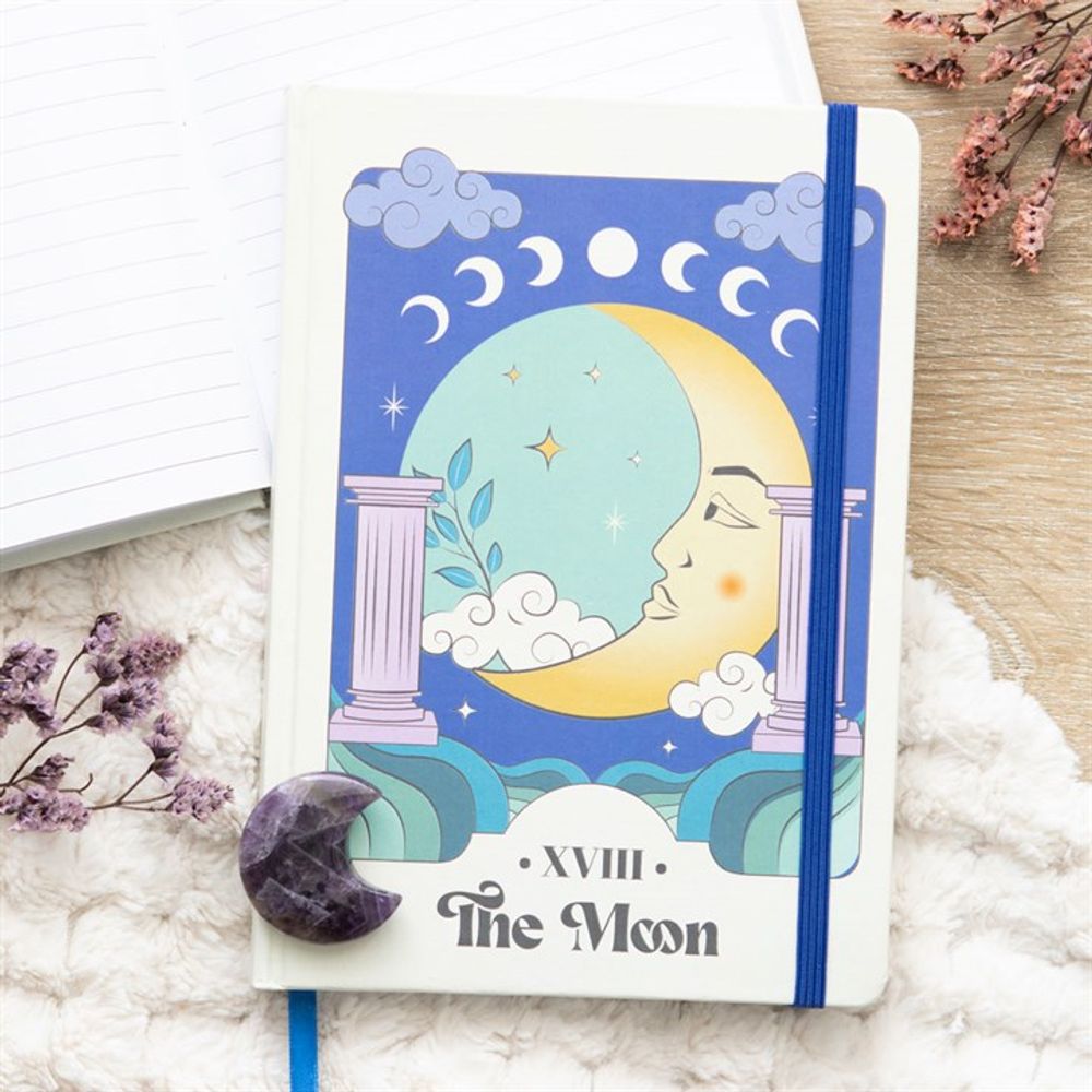 The Moon Celestial A5 Notebook - ScentiMelti Home Fragrance, Beauty & Gifts UK