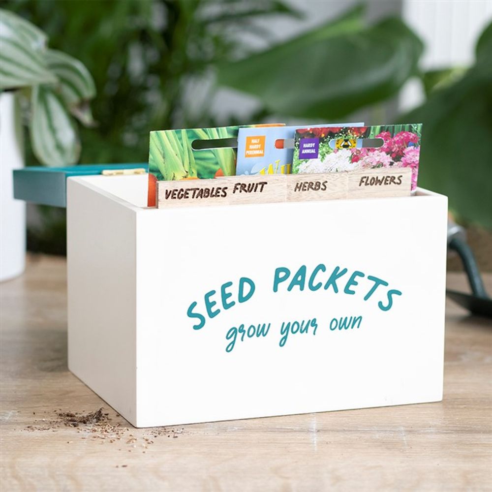 Seed Packet Storage Box - ScentiMelti  Seed Packet Storage Box