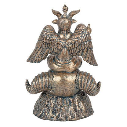 Gold Baphomet LED Backflow Incense Burner - ScentiMelti  Gold Baphomet LED Backflow Incense Burner