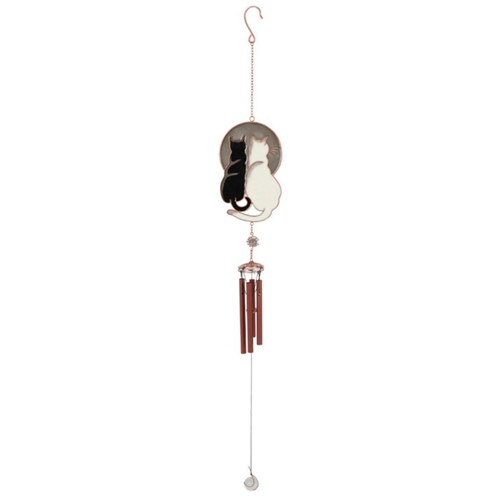 Gazing Cats Windchime - ScentiMelti  Gazing Cats Windchime